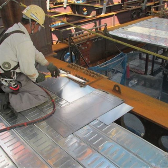 施工途中